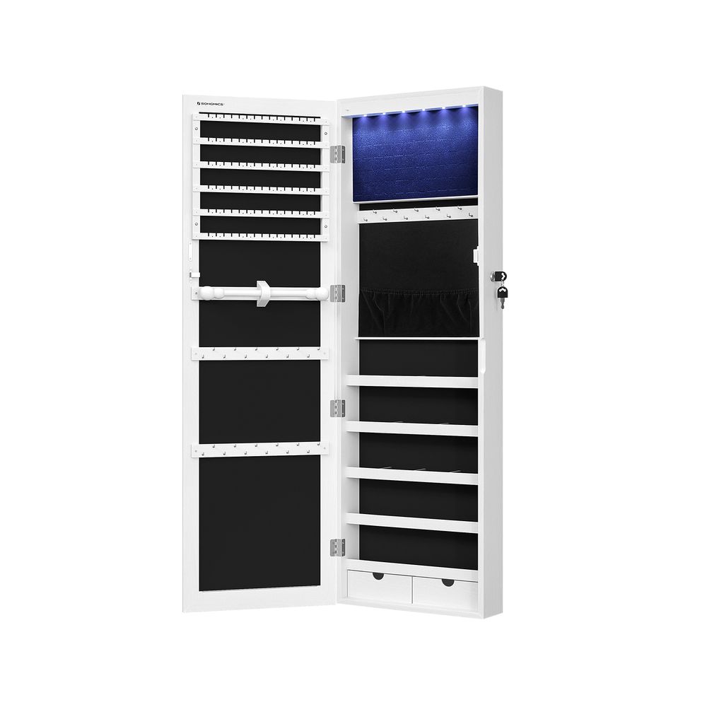 Songmics SONGMICS Eleganter Schmuckschrank hängend