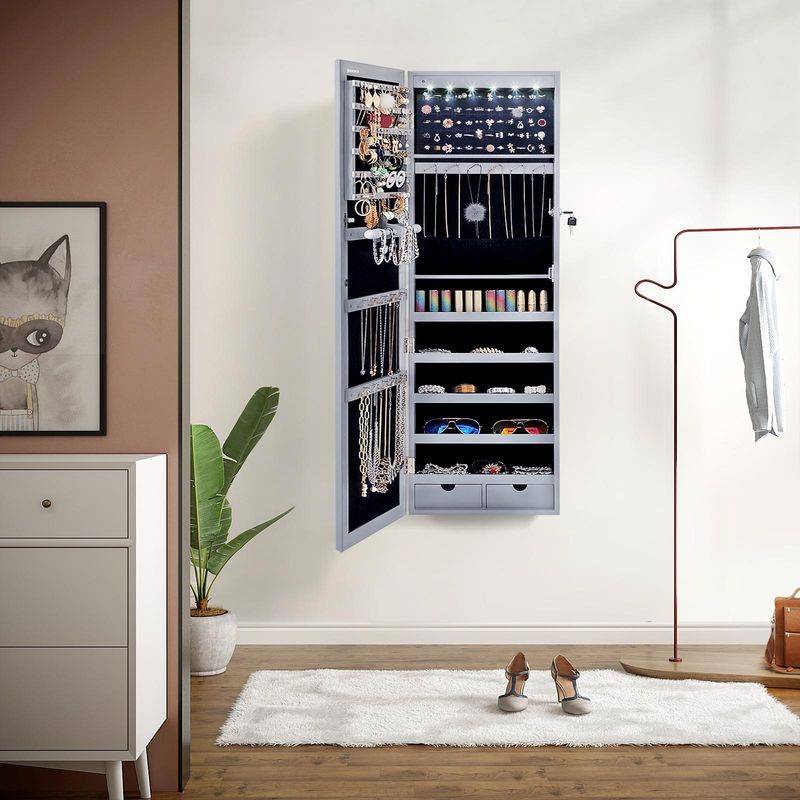 Songmics SONGMICS Abschließbarer Schmuckschrank zur Wandmontage Cyber Monday