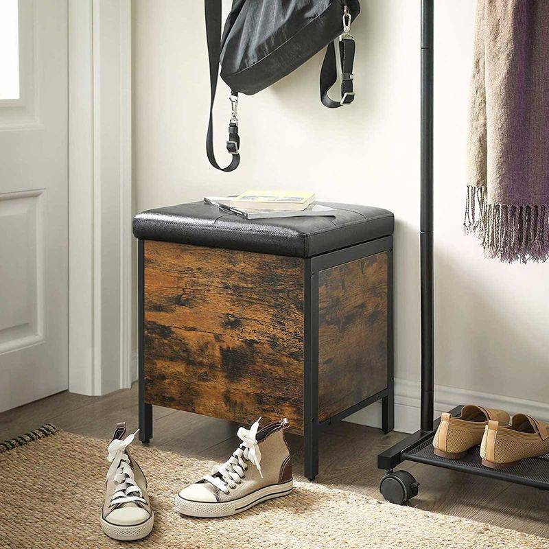 Songmics VASAGLE Sitzhocker Vintagebraun Saisonale Angebote
