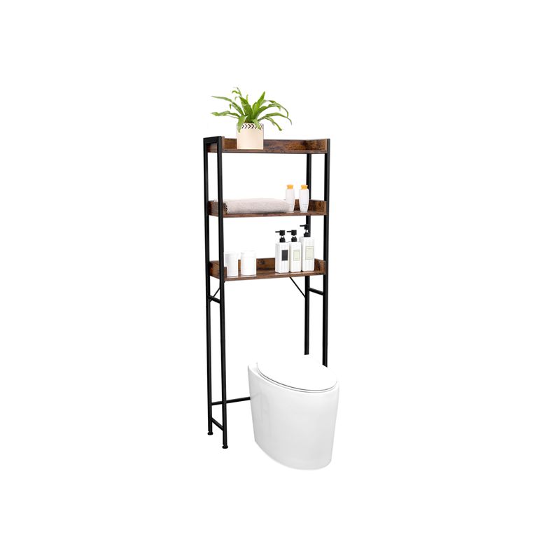 Songmics VASAGLE Toilettenregal mit 3 offenen Ablagen Sonderangebot der Fabrik