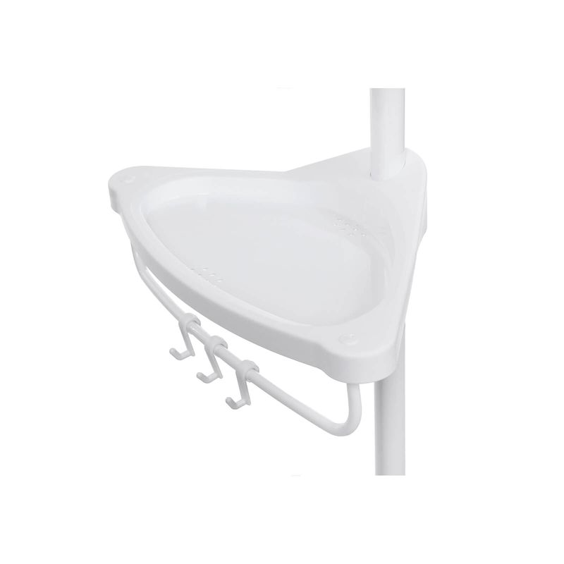 Songmics SONGMICS Duschregal 85-305 cm Weiß Vierteljährliche Förderung
