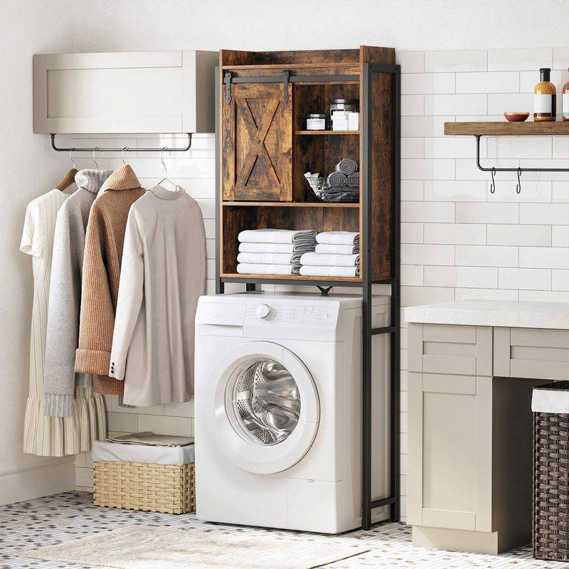 Songmics VASAGLE Toilettenregal mit Schrank Kostenloser Versand international
