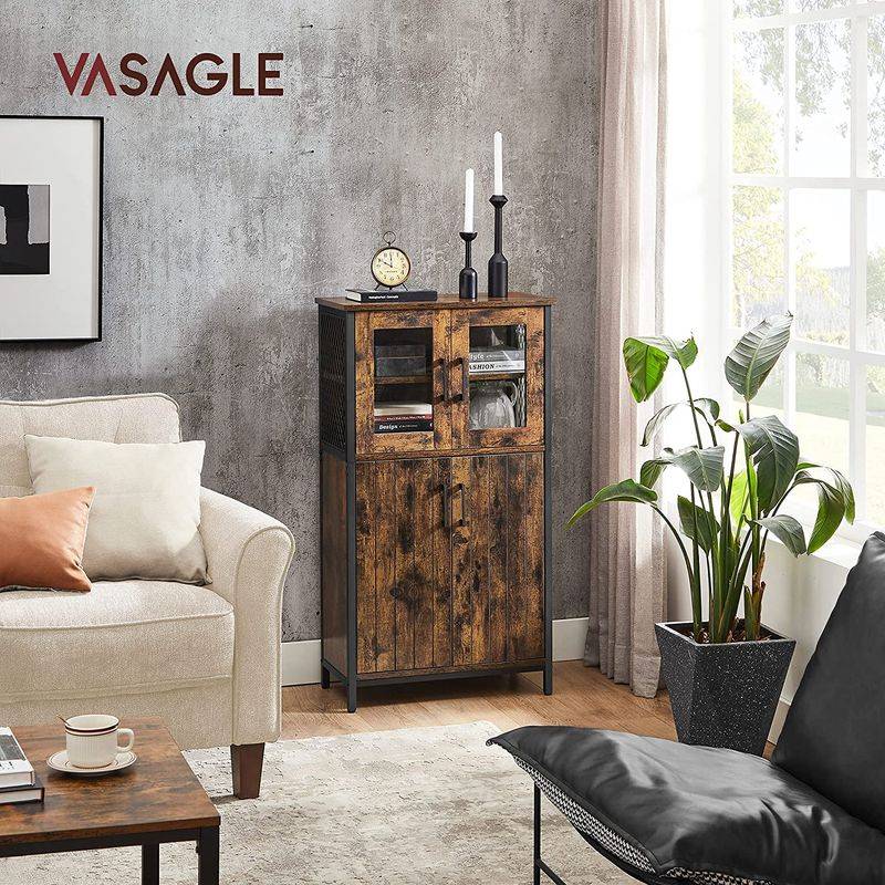 Songmics VASAGLE Sideboard mit verstellbarer Ablage Rabatte dieses Monats