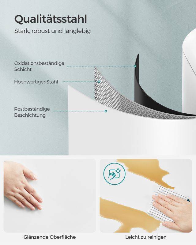 Songmics SONGMICS Mülleimer mit Softclose-Funktion Schlussverkauf