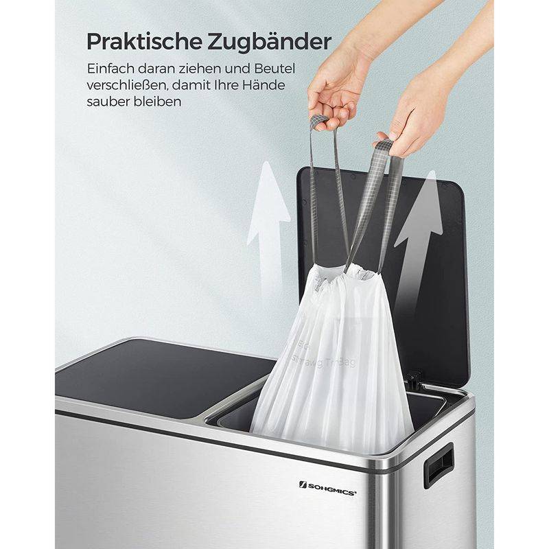 Songmics SONGMICS Müllbeutel mit Zugband Fabrikverkauf