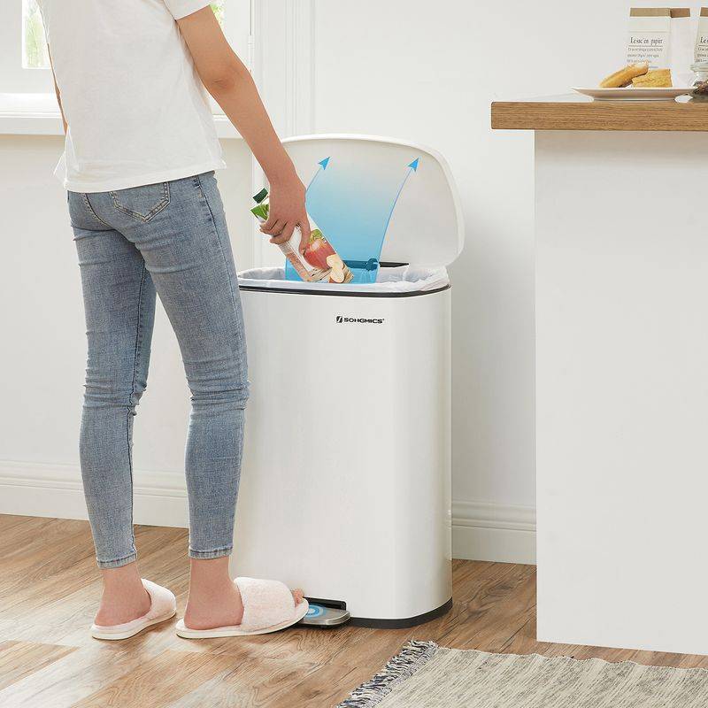 Songmics SONGMICS Mülleimer 50 Liter Limitierter Zeitrabatt