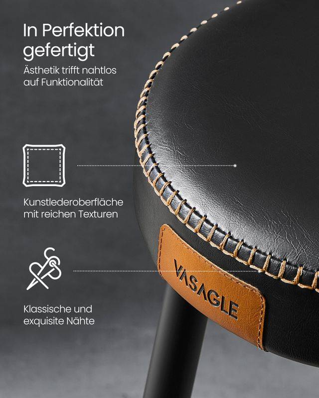 Songmics VASAGLE EKHO Kollektion - Esszimmerstuhl mit einfachem Aufbau Cyber Monday