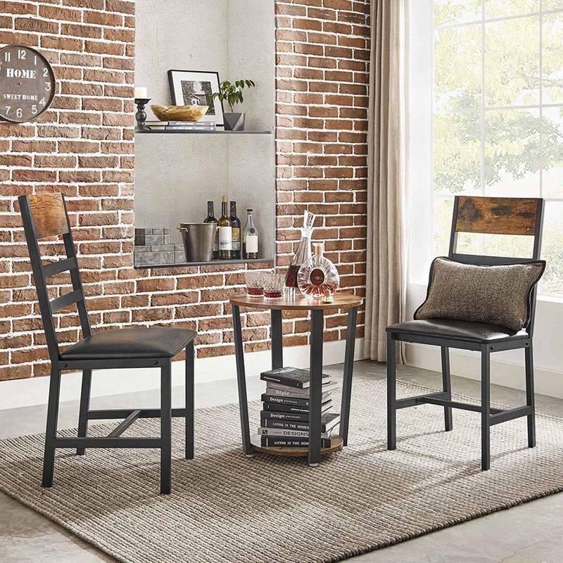 Songmics VASAGLE 2er Set Esszimmerstühle gepolstert Top Angebot