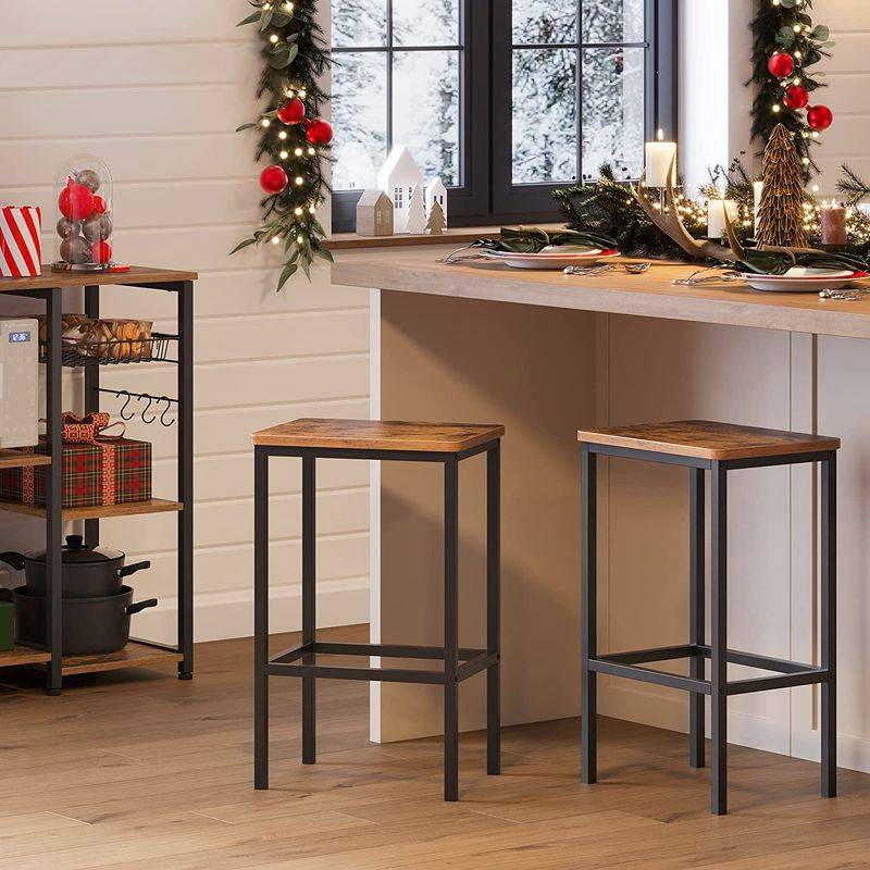 Songmics VASAGLE Barhocker 2er Set Industriestil Begrenzte Freigabe