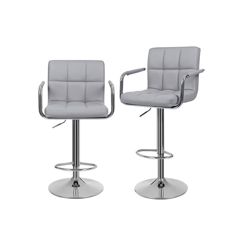 Songmics SONGMICS 2er-Set Barhocker mit Armlehnen Letzte 3 Tage