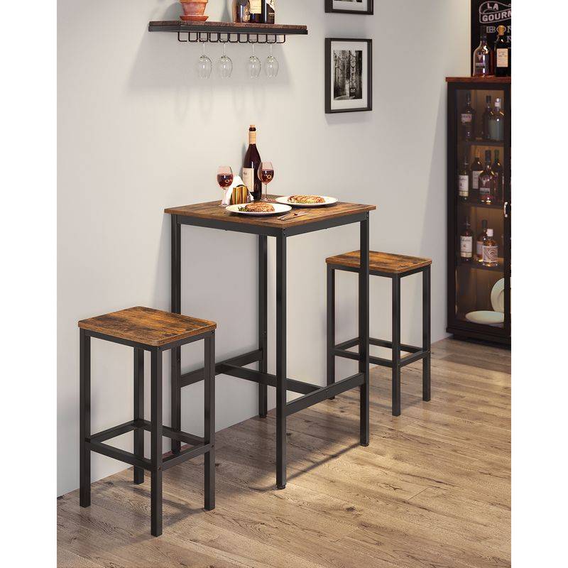 Songmics VASAGLE Esstisch mit 2 Stühlen Black Friday Preise