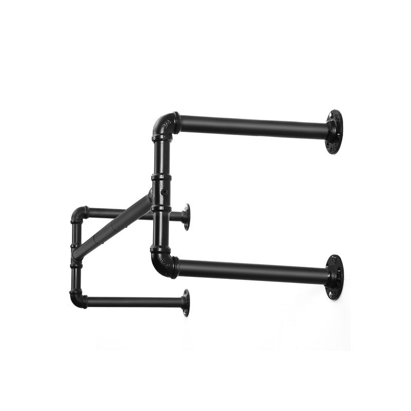 Songmics SONGMICS Kleiderstange für die Wand im Industrie-Design im Angebot
