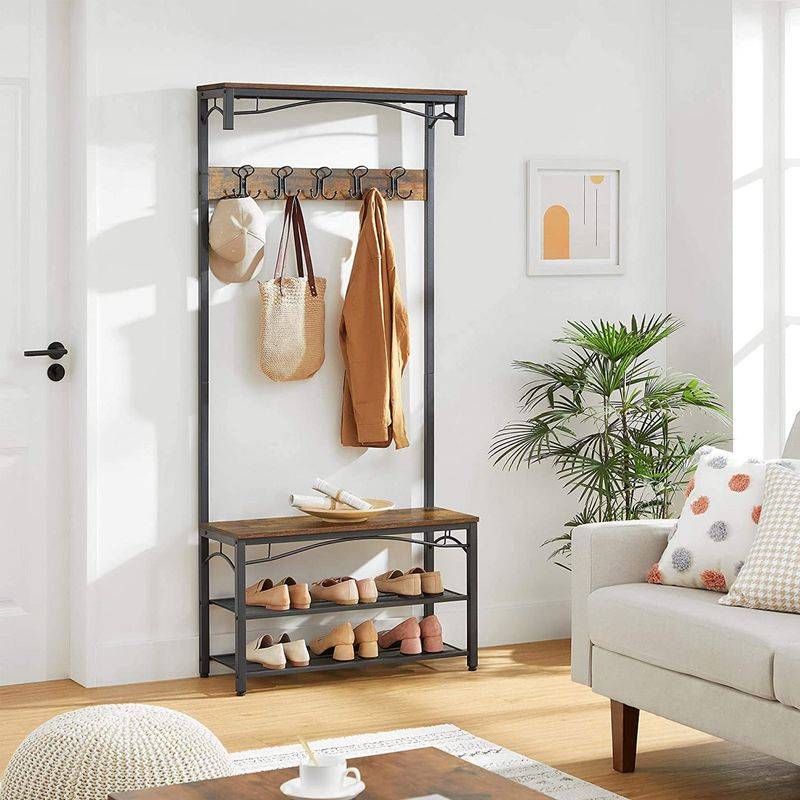 Songmics VASAGLE Industriestil Garderobe & Schuhregal Sonderangebot