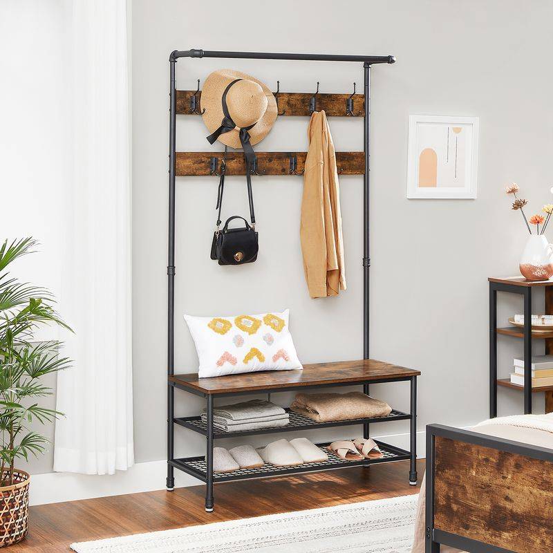 Songmics VASAGLE Garderobenständer Wasserrohr-Design Online Shopping