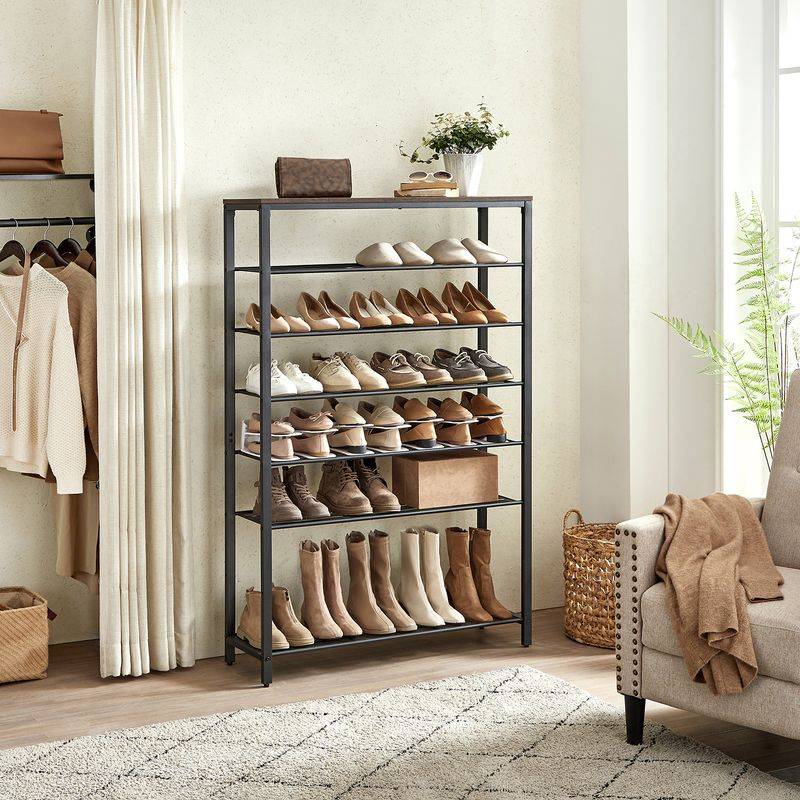 Songmics VASAGLE Schuhregal mit 7 Gitterablagen Cyber Monday