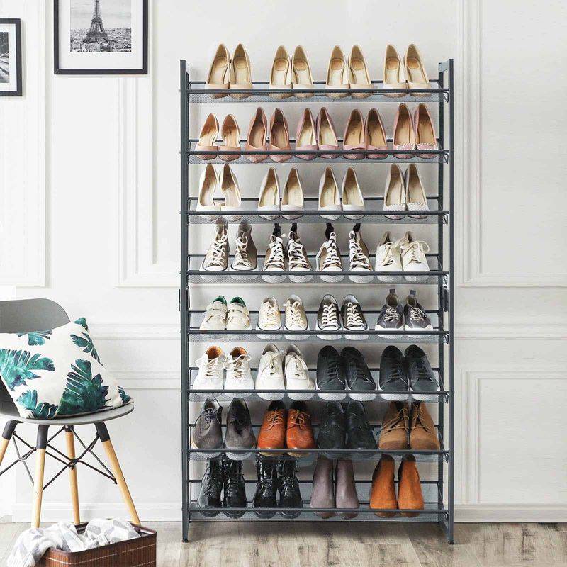 Songmics SONGMICS Schuhregal mit 8 Ebenen Jubiläumsangebot