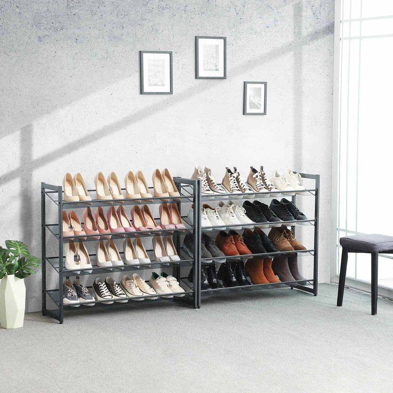 Songmics SONGMICS Schuhregal mit 8 Ebenen Jubiläumsangebot