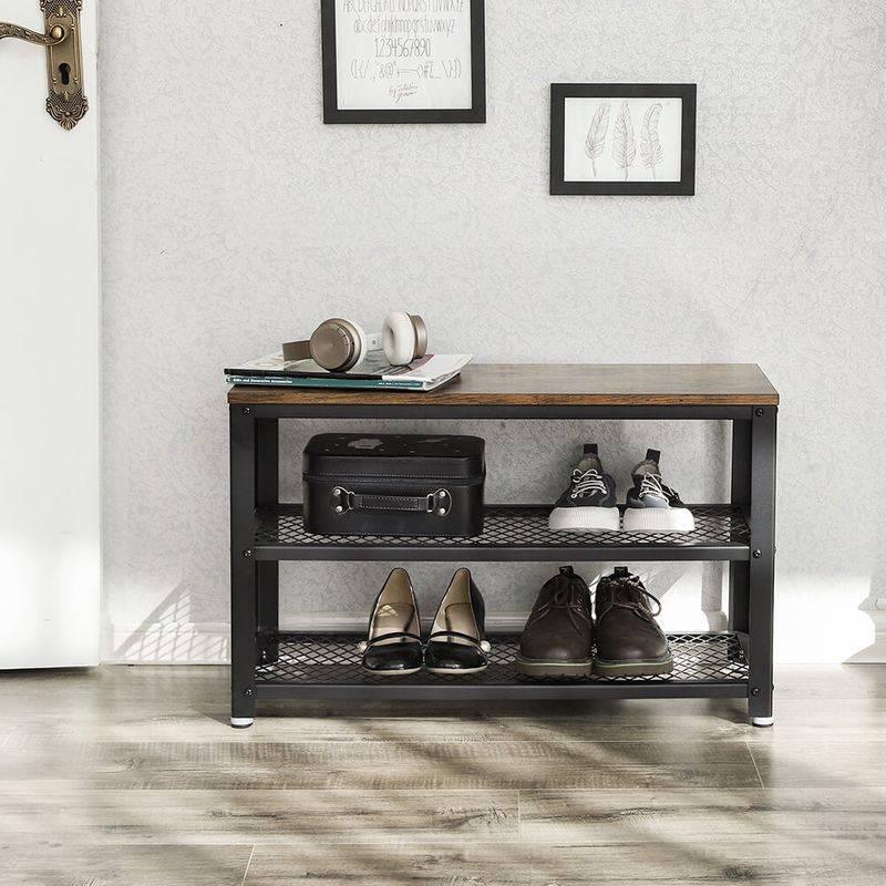 Songmics VASAGLE Schuregal mit Sitzfläche Blitzangebot