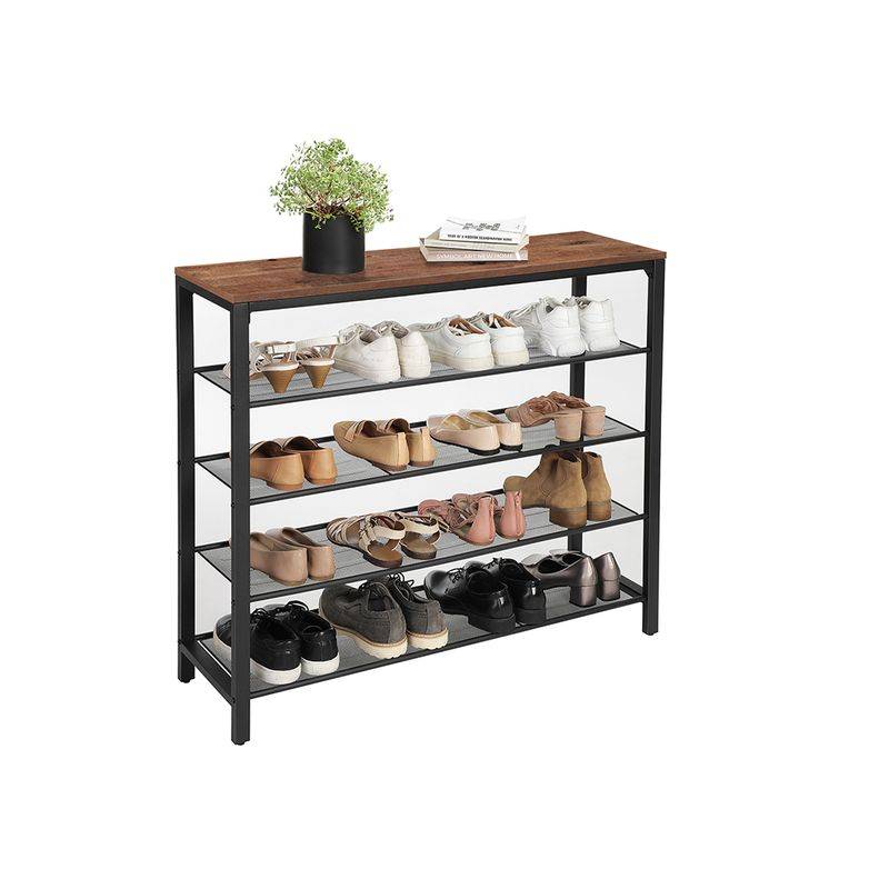 Songmics VASAGLE Schuhablage mit 4 Gitterablagen Kostenloser Versand international