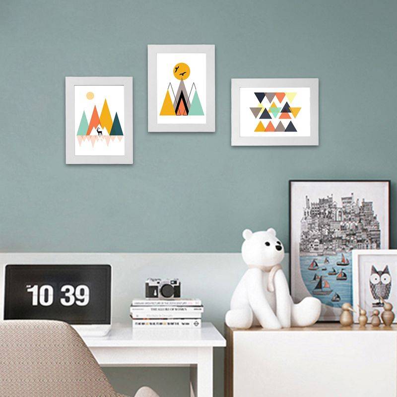 Songmics SONGMICS Fotorahmen-Set mit Glasscheibe, 3er-Set Super Sparpreis