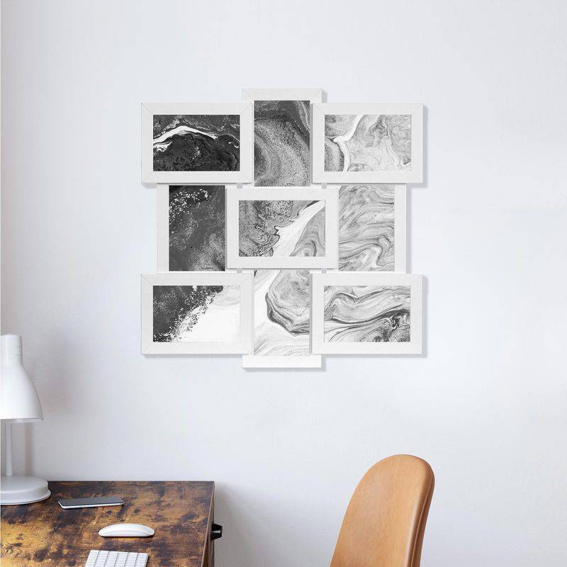 Songmics SONGMICS Bilderrahmen-Collage für 9 Fotos Weiß Wochenangebot