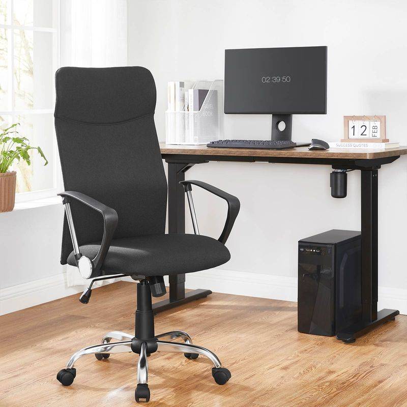 Songmics SONGMICS Ergonomischer Schreibtischstuhl mit gepolstertem Sitz Nur noch ein Tag übrig