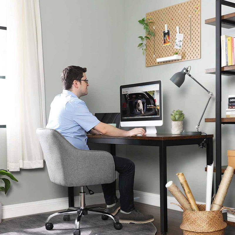 Songmics SONGMICS Homeoffice Stuhl höhenverstellbar aus atmungsaktivem Stoff Super Rabatt