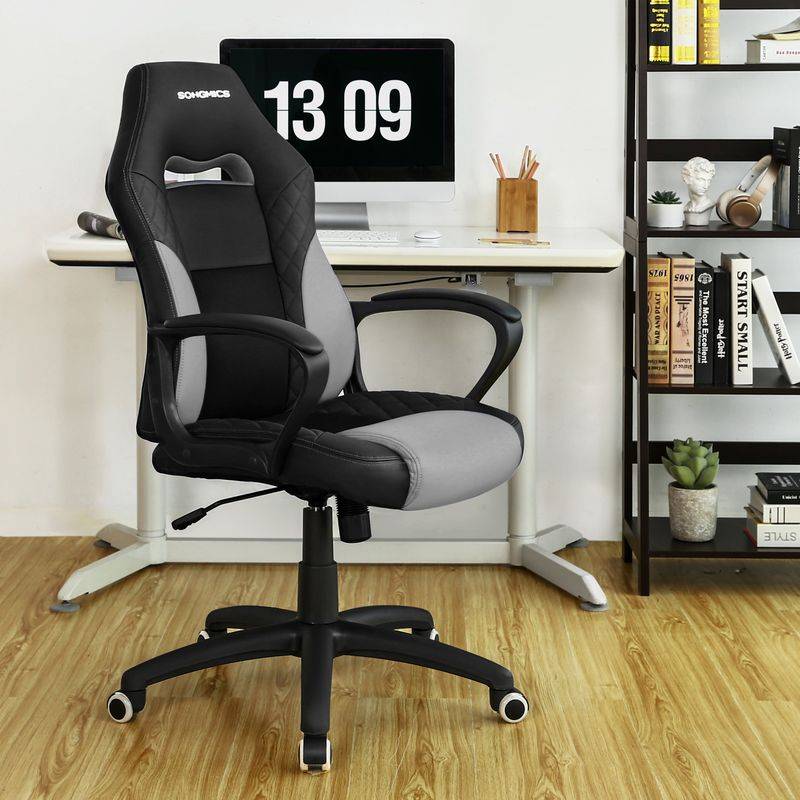 Songmics SONGMICS Ergonomischer Gamingstuhl mit Wippfunktion Fabrikladen