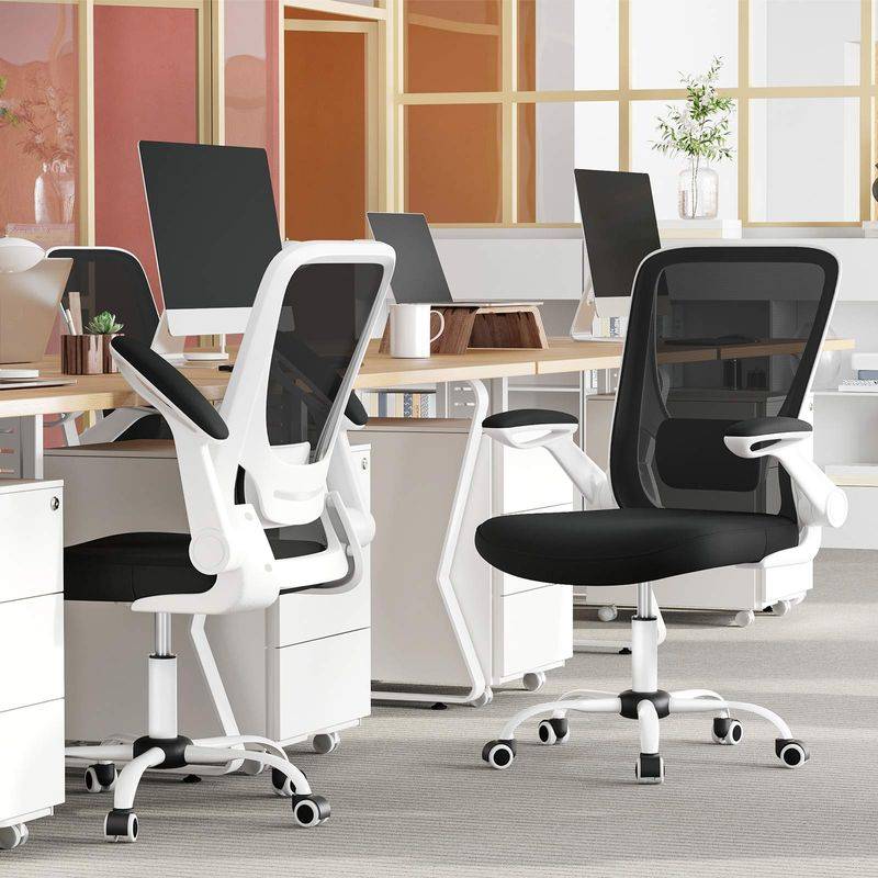 Songmics SONGMICS Bürostuhl mit klappbaren Amlehnen im Angebot