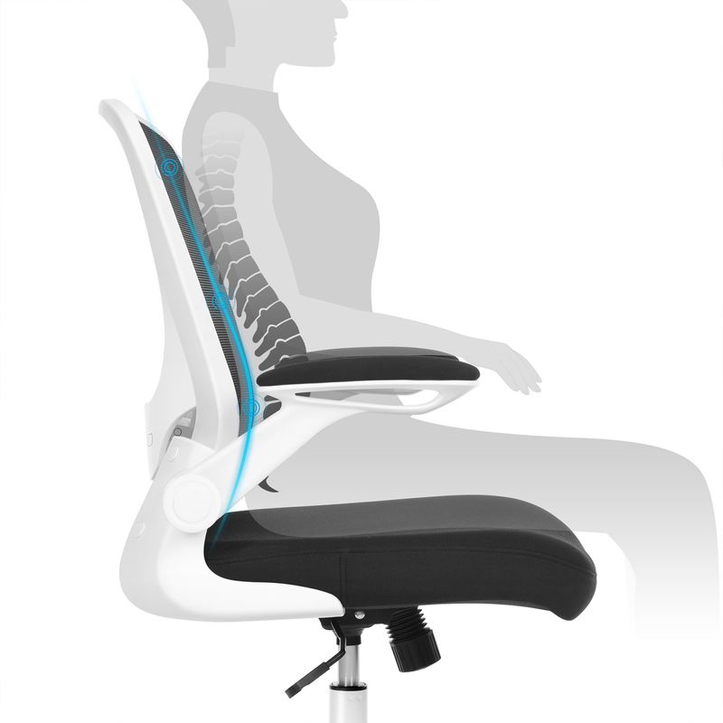 Songmics SONGMICS Bürostuhl mit klappbaren Amlehnen im Angebot