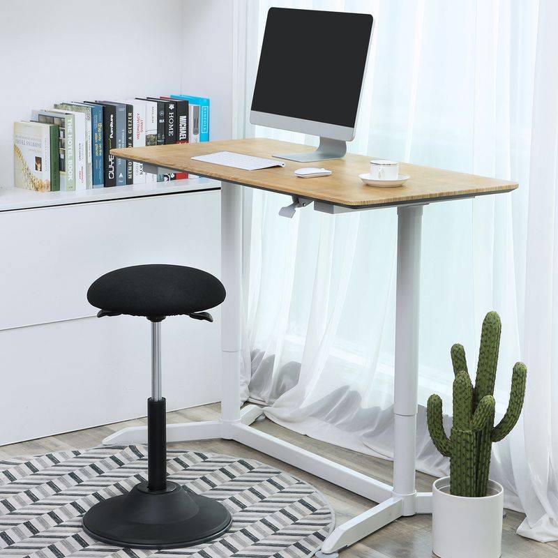 Songmics SONGMICS Höhenverstellbarer Bürohocker mit Anti-Rutsch-Bodenring Günstig kaufen