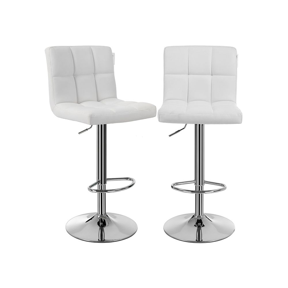 Songmics SONGMICS 2er-Set höhenverstellbare Barhocker