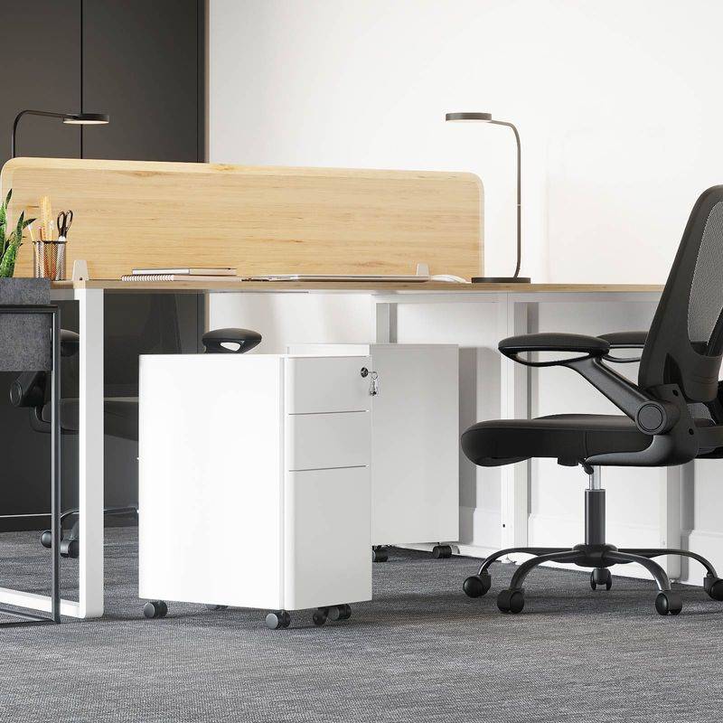 Songmics SONGMICS Büroschrank mit Rollen und Schloss Cyber Monday