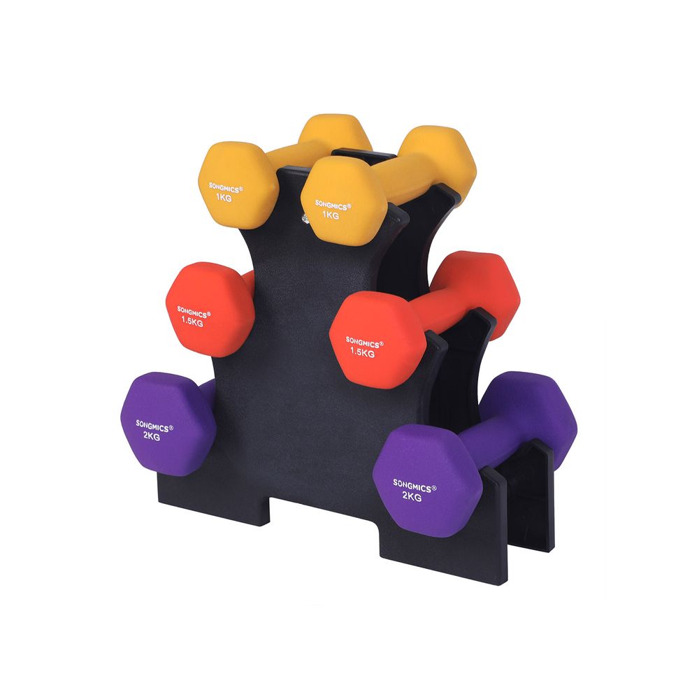 Songmics SONGMICS Hantel-Set 1, 1,5, 2 kg Discount Store für neue Produkte