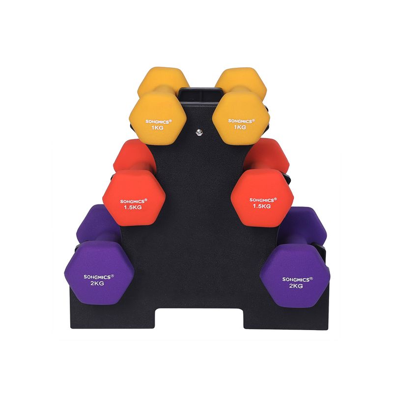 Songmics SONGMICS Hantel-Set 1, 1,5, 2 kg Discount Store für neue Produkte