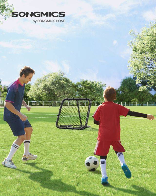 Songmics SONGMICS Fußballtor mit Stahlrahmen für Kinder Clearance-Verkauf