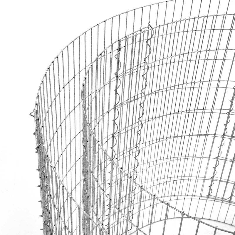 Songmics SONGMICS Gabione Ø 90 cm, Höhe 40 cm Bestseller