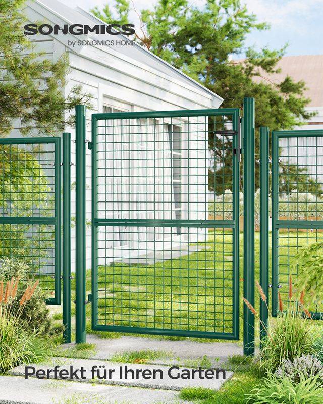 Songmics SONGMICS Gartentor aus verzinktem Stahl Sonderangebote