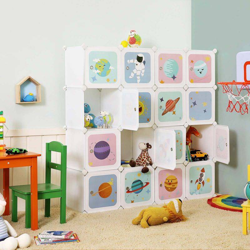Songmics SONGMICS Aufbewahrungsschrank für Kinder Flash Sale