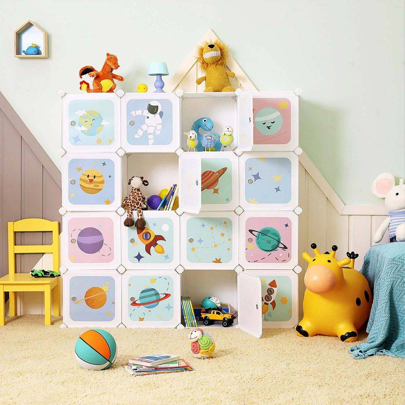Songmics SONGMICS Aufbewahrungsschrank für Kinder Flash Sale