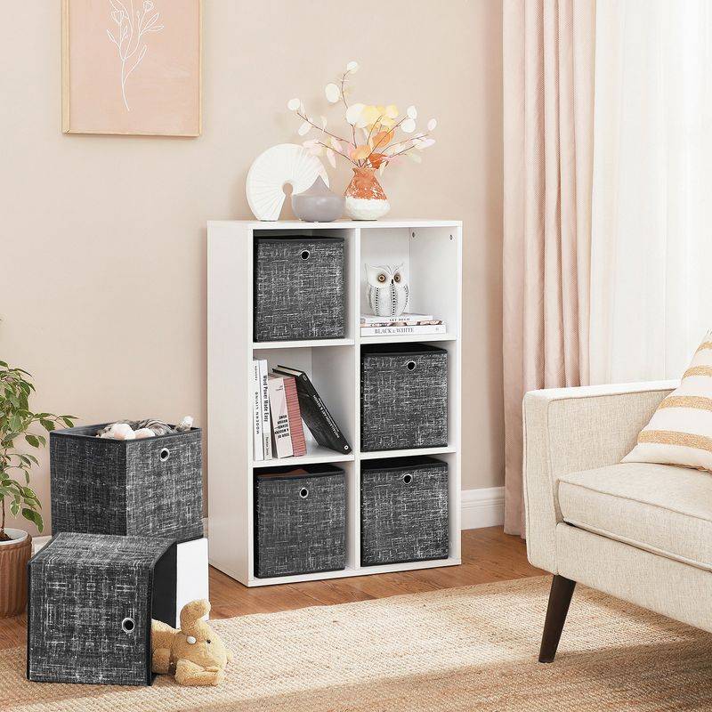 Songmics SONGMICS Aufbewahrungsbox 6er Set aus Vliesstoff mit Griff Begrenztes Angebot