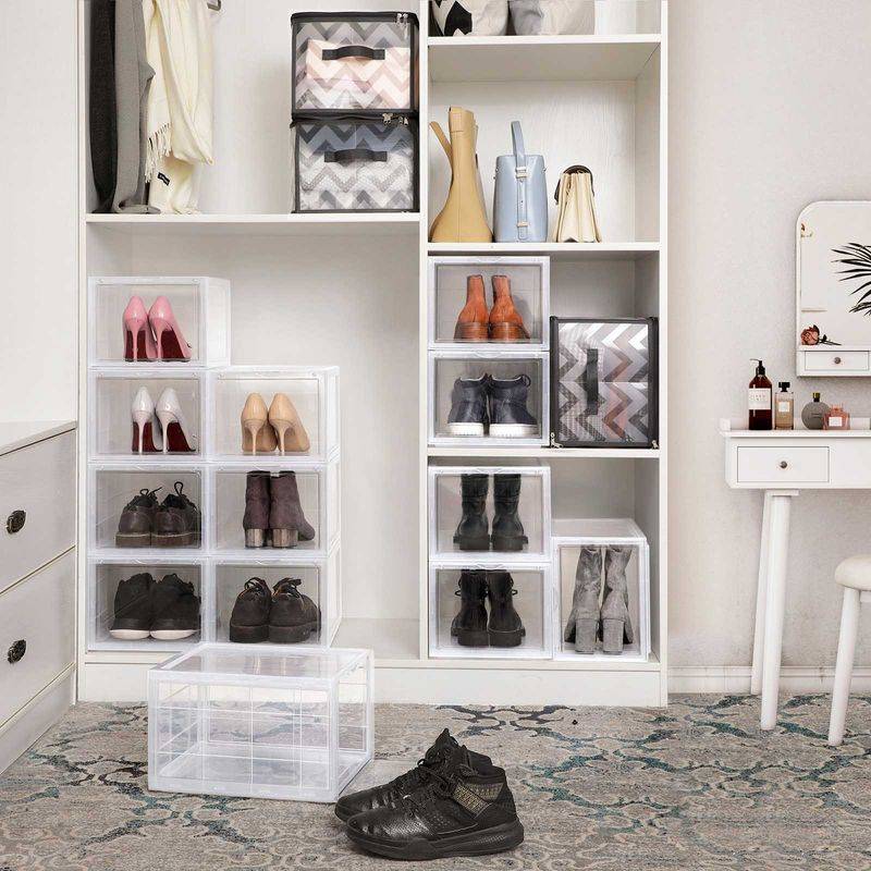 Songmics SONGMICS Kunststoffbox mit durchsichtiger Tür Muttertagsangebot