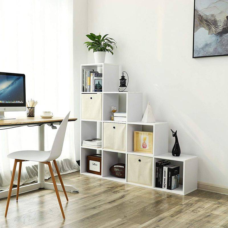Songmics VASAGLE Treppenregal mit 10 Würfeln Sonderangebot der Fabrik