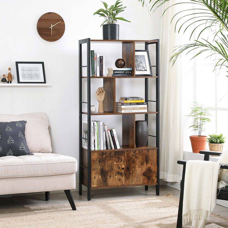 Songmics VASAGLE Bücherregal mit 4 Regalebenen Discount Store für neue Produkte