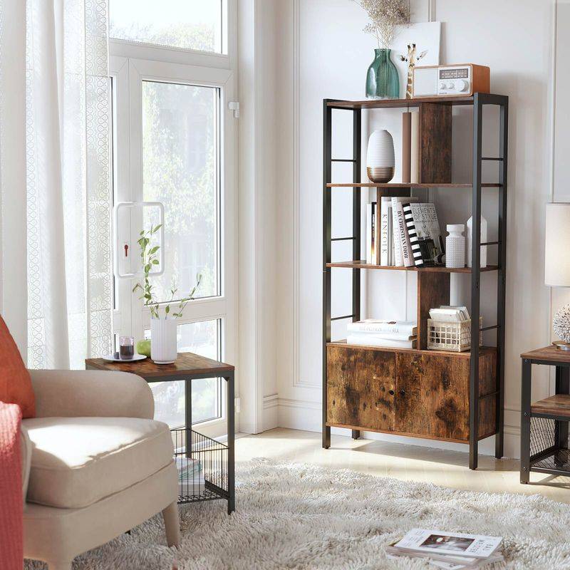 Songmics VASAGLE Bücherregal mit 4 Regalebenen Discount Store für neue Produkte
