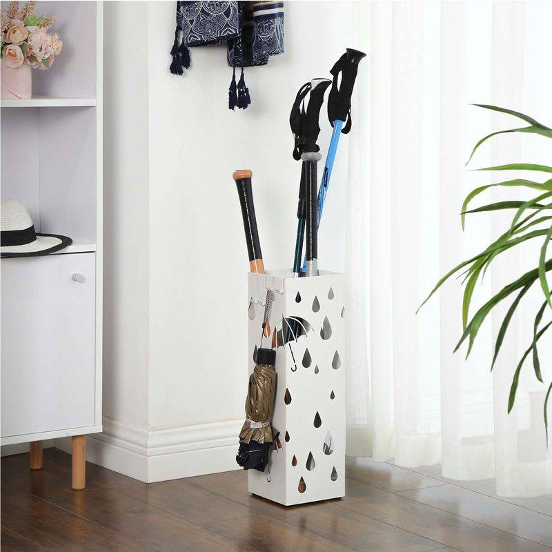 Songmics SONGMICS Regenschirmständer aus Metall mit Haken Zeitlich begrenztes Angebot
