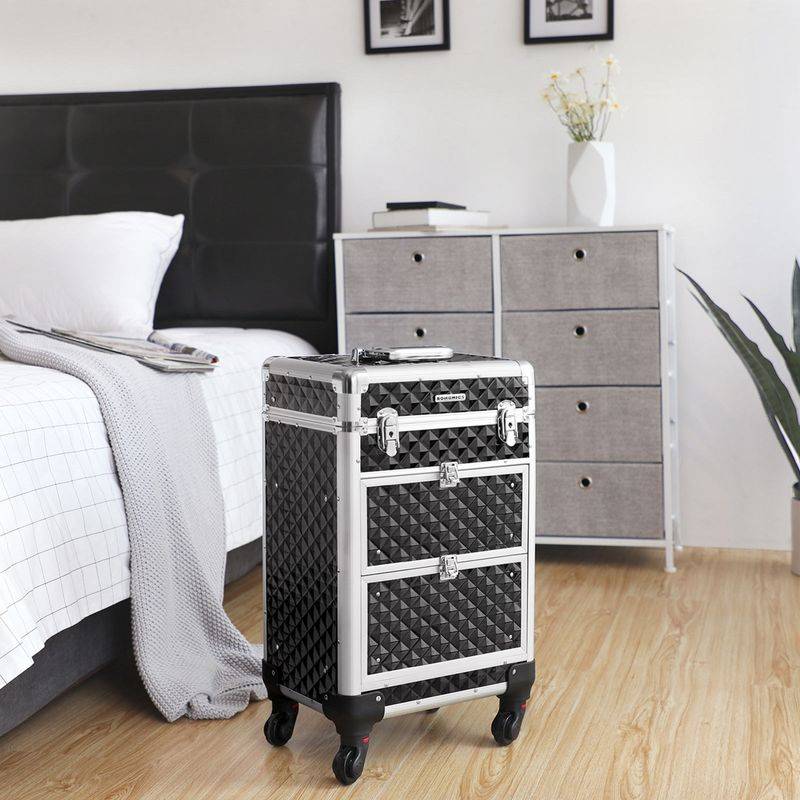 Songmics SONGMICS Kosmetikkoffer mit 3 ausziehbaren Fächern Kauf eins, bekomm eins gratis