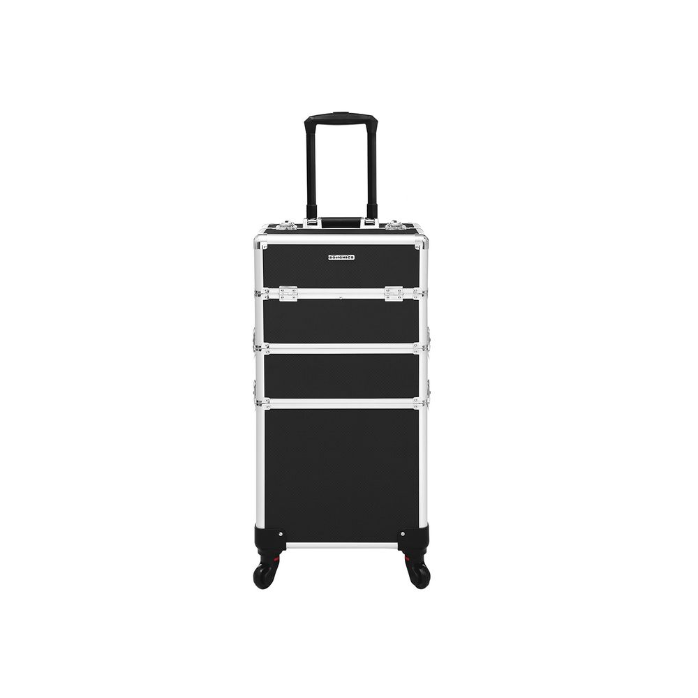 Songmics SONGMICS 3-in-1 Schminkkoffer mit Universal-Rollen Super Sparpreis