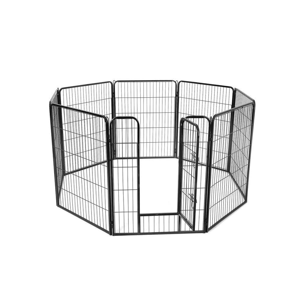Songmics Feandrea Freilaufgehege mit Gitter, 8-eckig