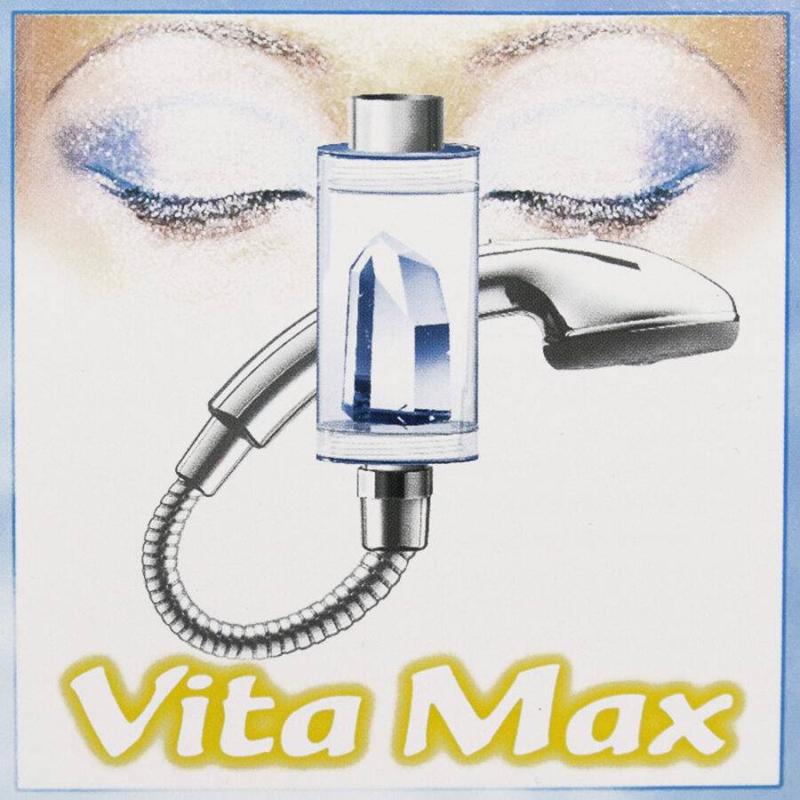 Syntrox Germany Bergkristal Dusche Wasserbelebung + Vitalisierung Vita Max